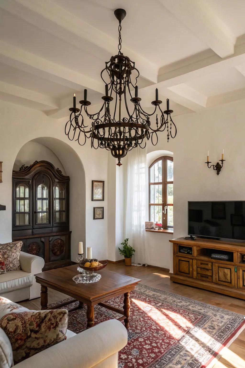 A shadow crystalline adds a dramatic contrast and a daring statement.