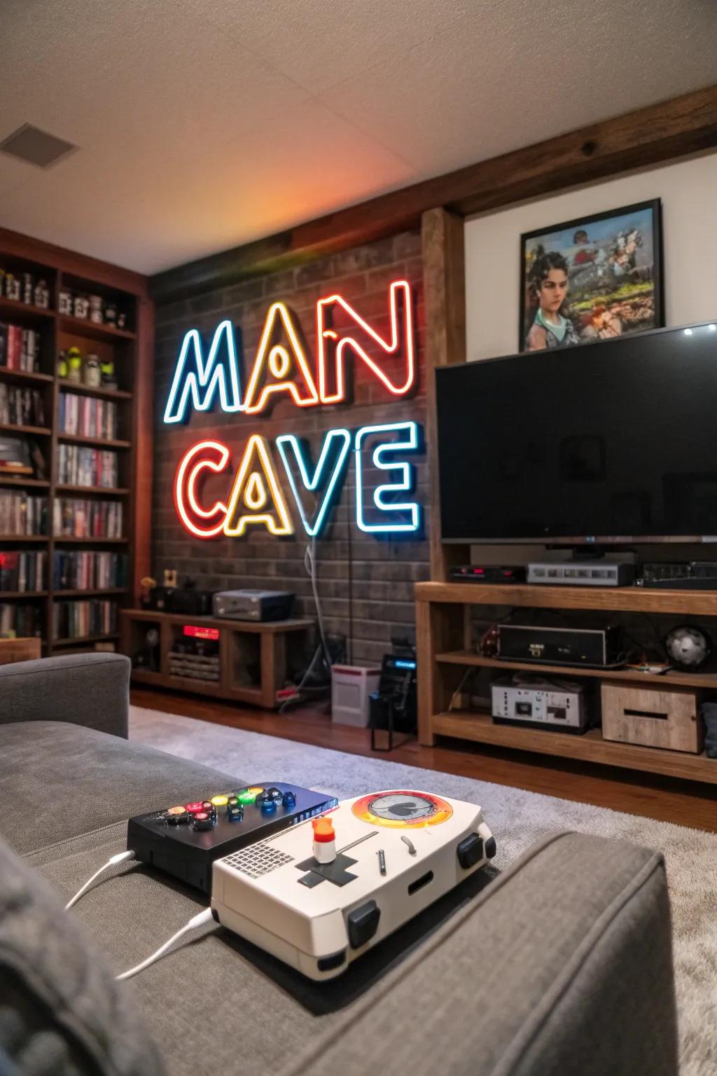 Bespoke neon markings brighten your area with personality.