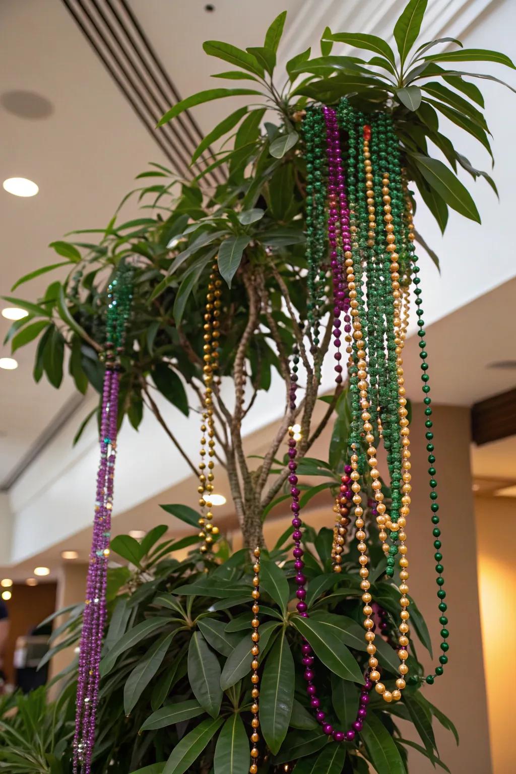 Bead trees inject a playful and chromatic element into your ornamentation.