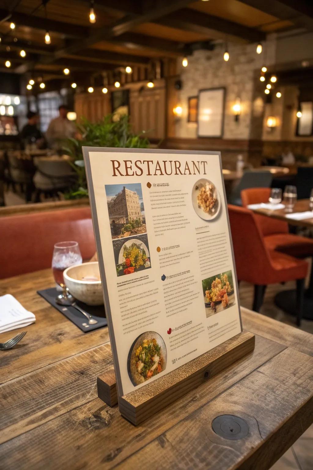 A well-crafted narrative enhances the depth of the dining journey.