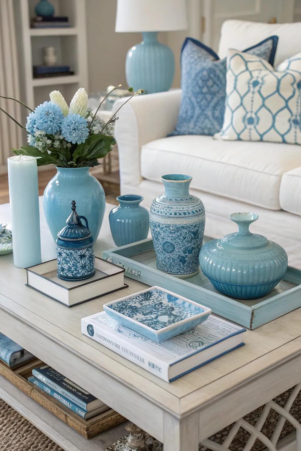A harmonized palette establishes a bold yet unified look.
