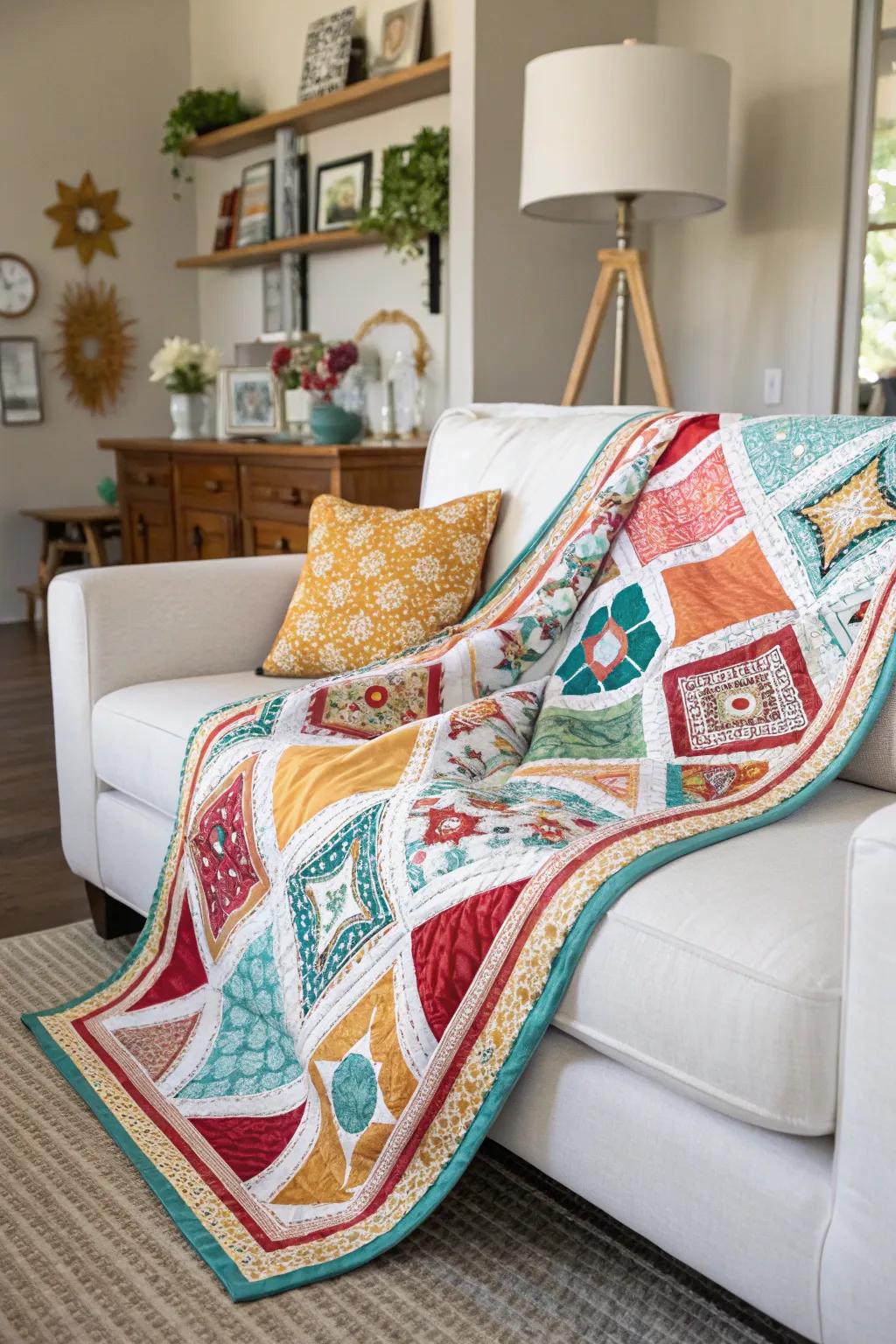 Vintage-inspired quilts intermingle fond memories with contemporary style.