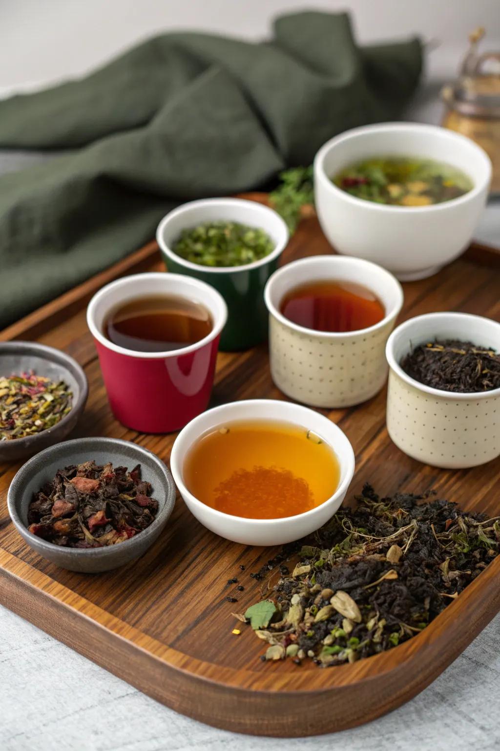 A global tea tasting offers a global adventure in every cup.