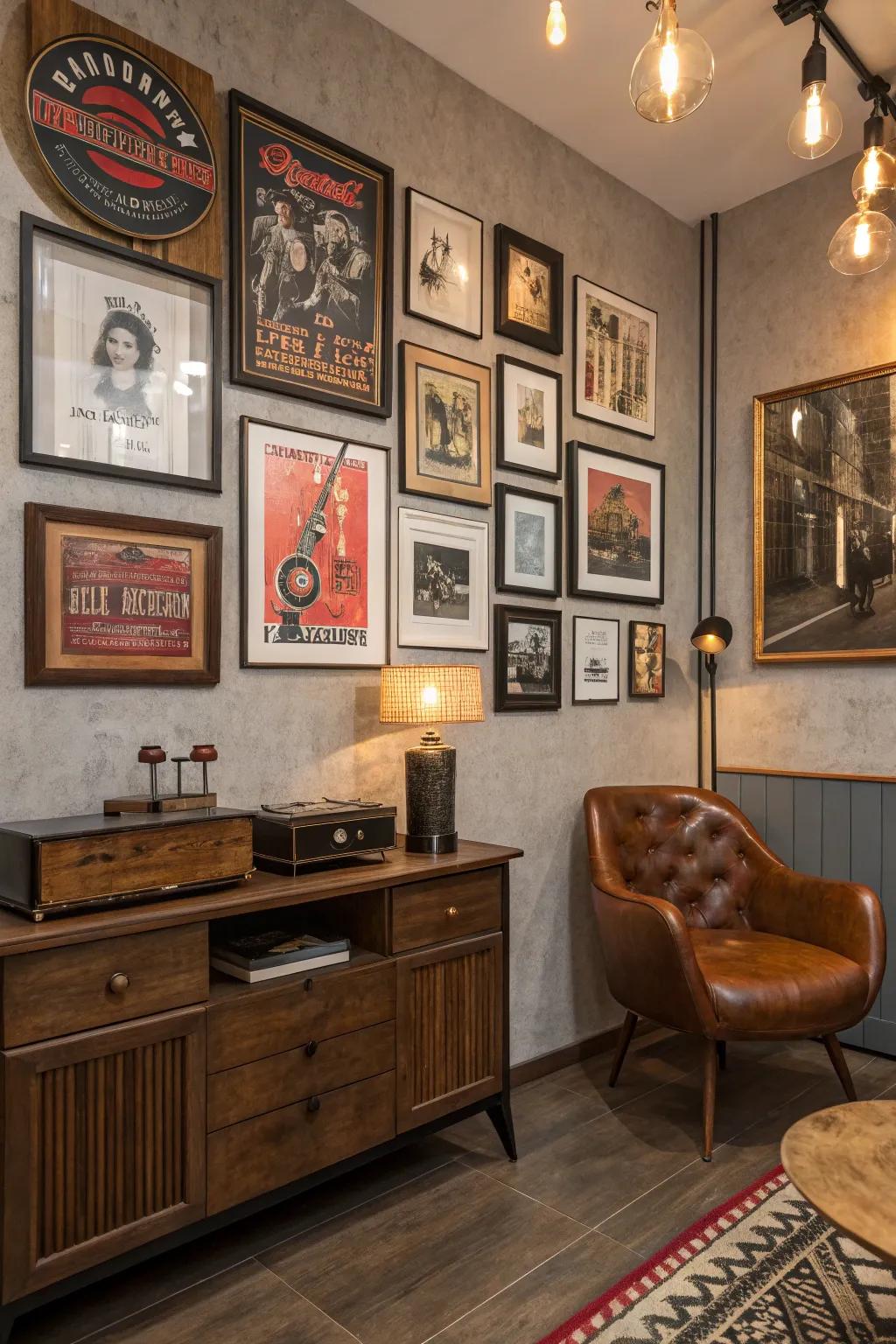 Your decor gains charm and history through vintage items.