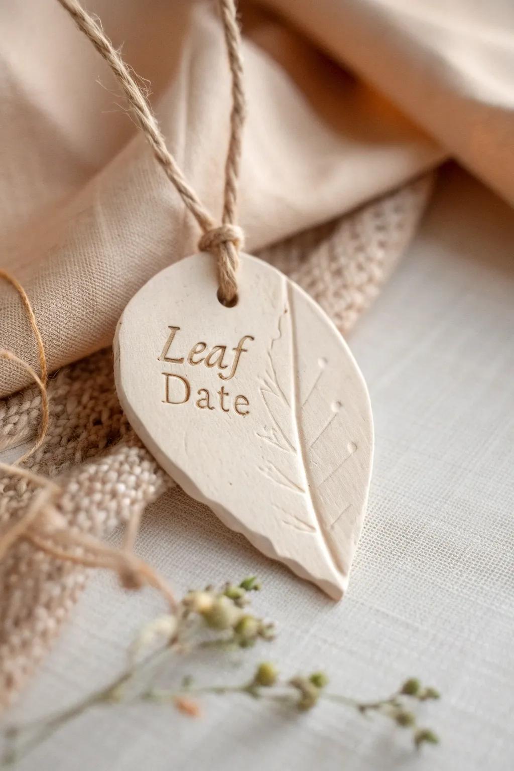 Craft your story with personalized clay decorations—a mix of simplicity and beauty.