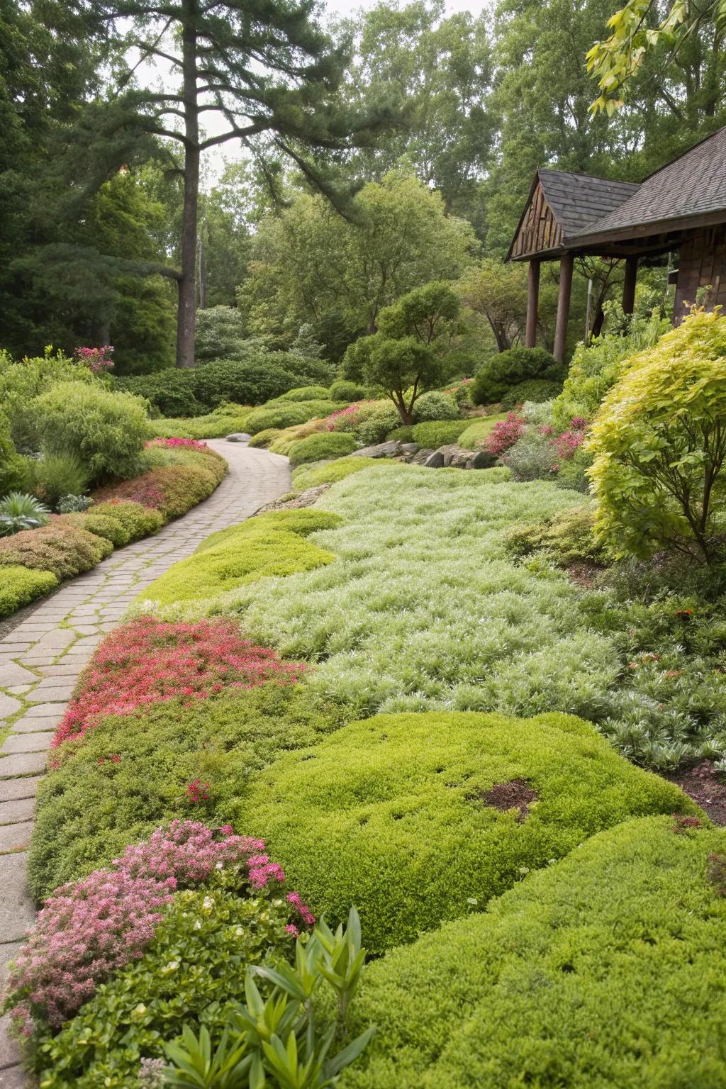 Sturdy ground covers are a pet-adaptable alternative to regular grass.