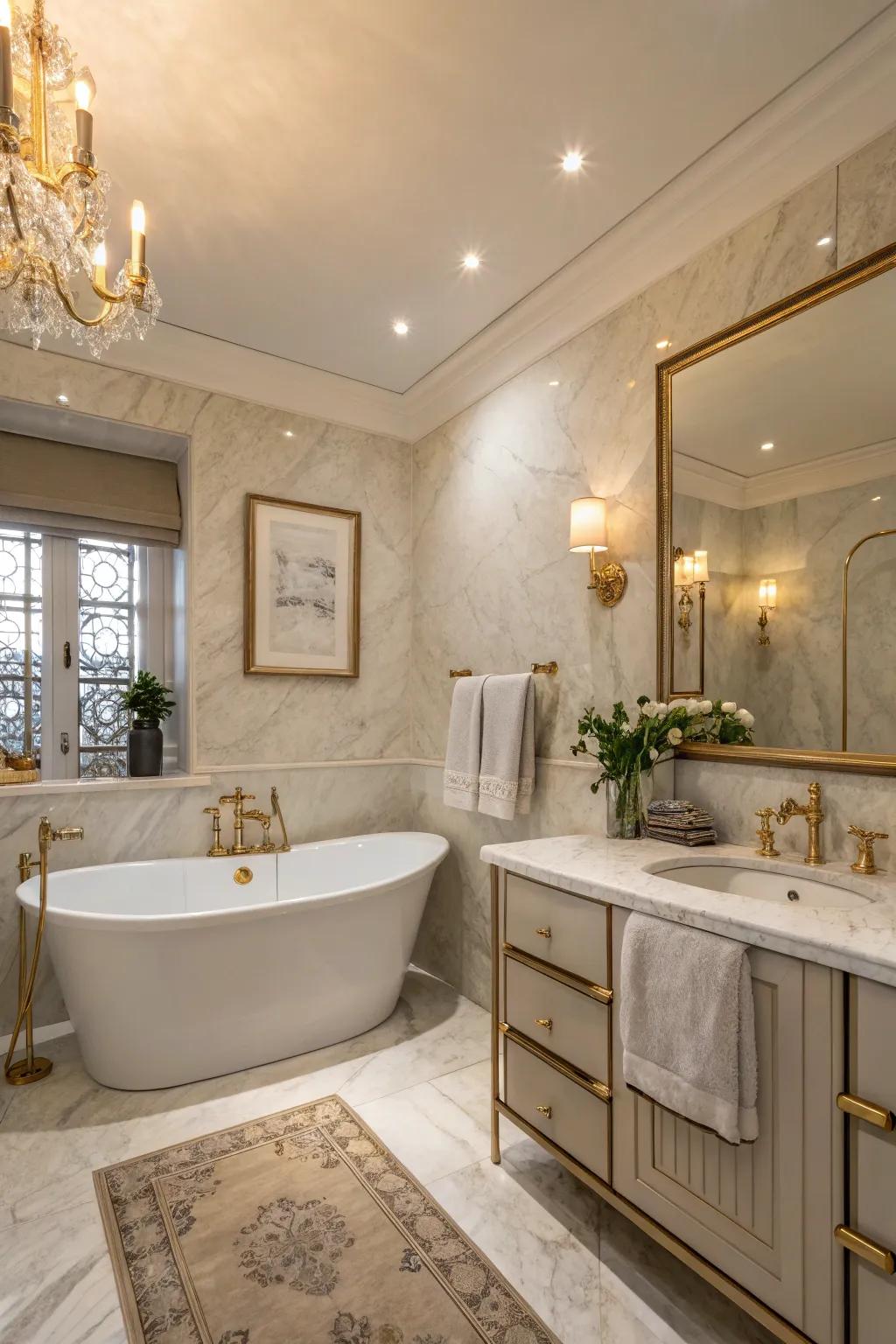 Transform your bathroom into a tranquil and rejuvenating spa-like escape.