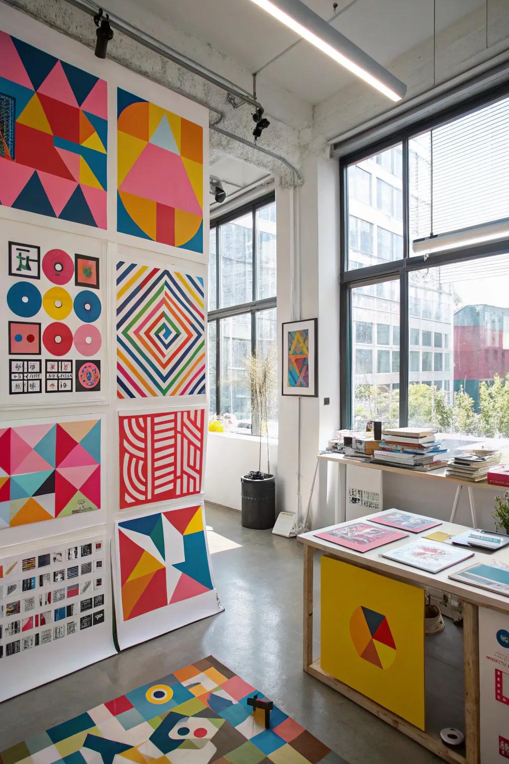 Symmetrical designs that bring energy and fashion.