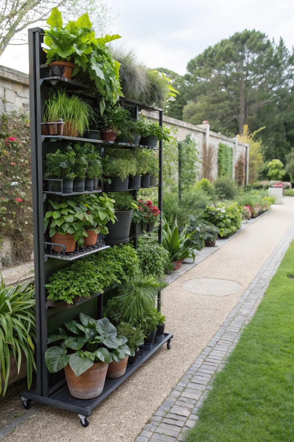 Mobile plant partitions provide adaptable and green privacy solutions.