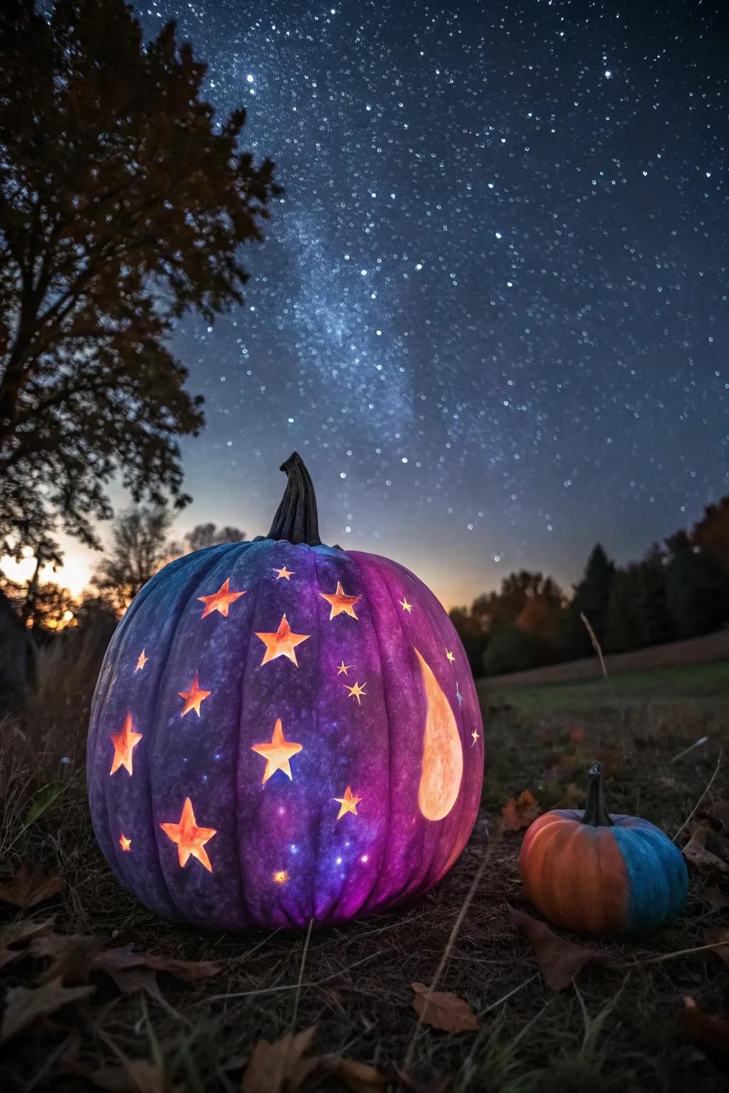 Cosmic pumpkins are otherworldly!