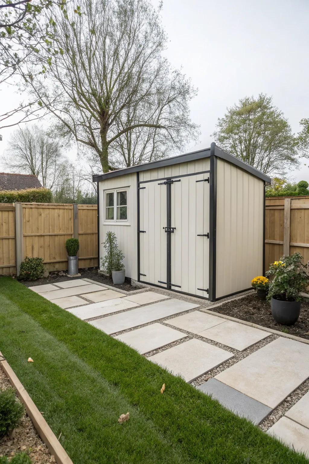 Modern sheds add utility and style to your backyard.