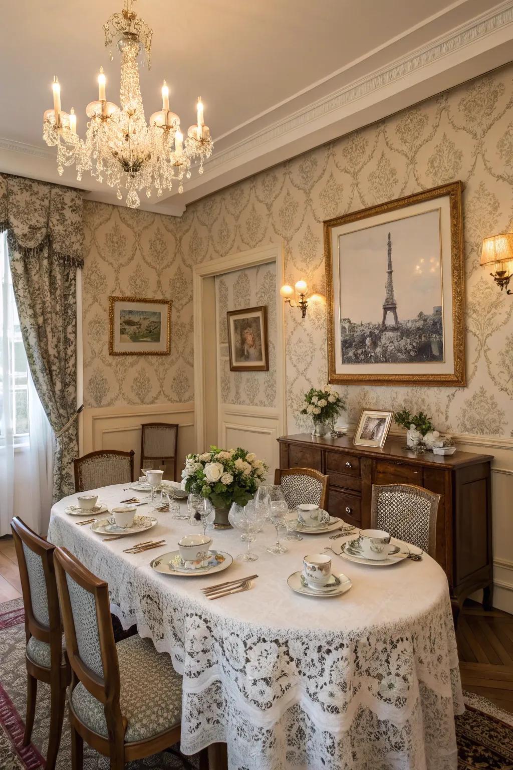 Immerse your guests with a themed decor, transporting them to the heart of Paris.