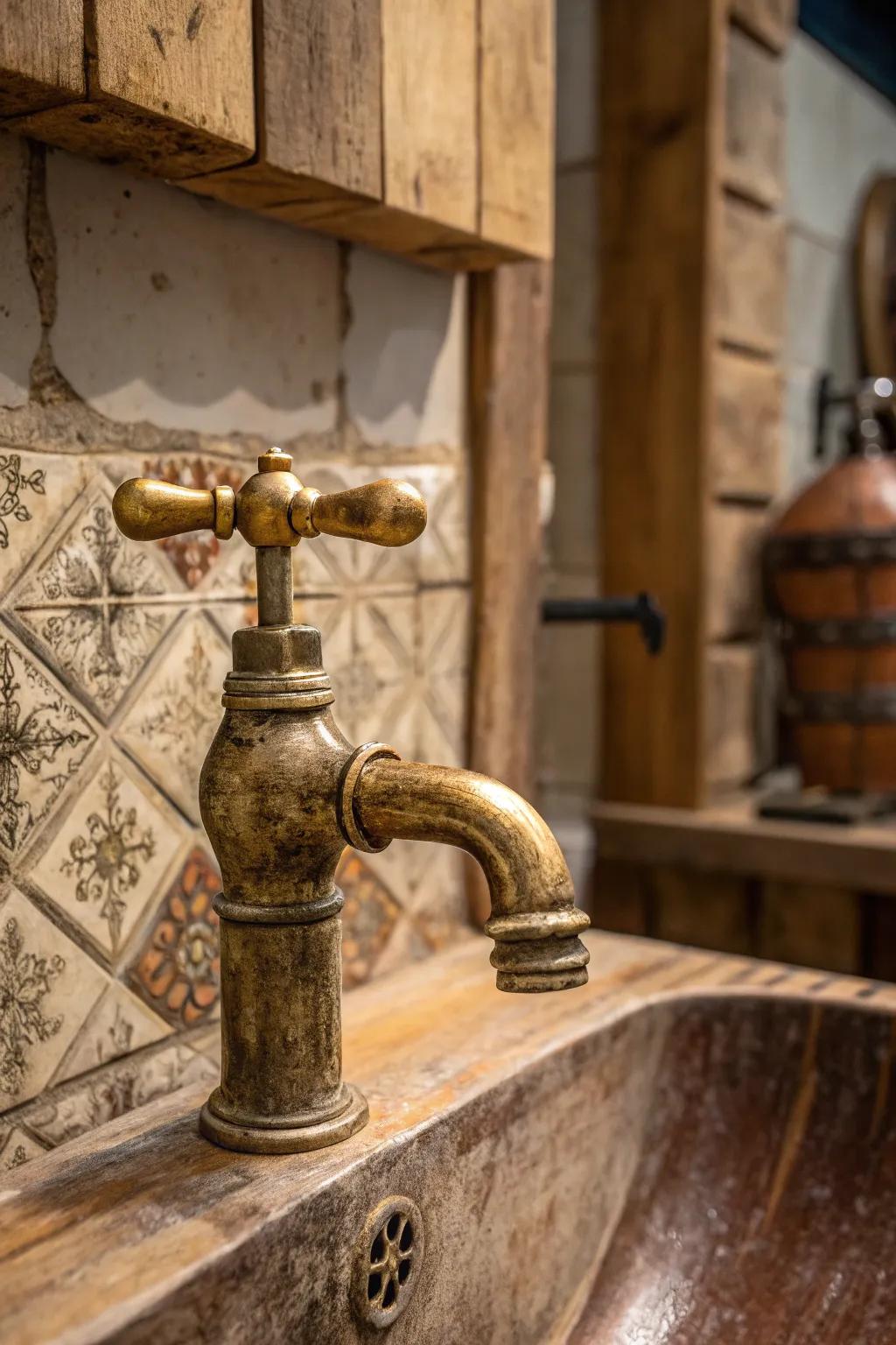Patinas add timeless beauty and uniqueness.
