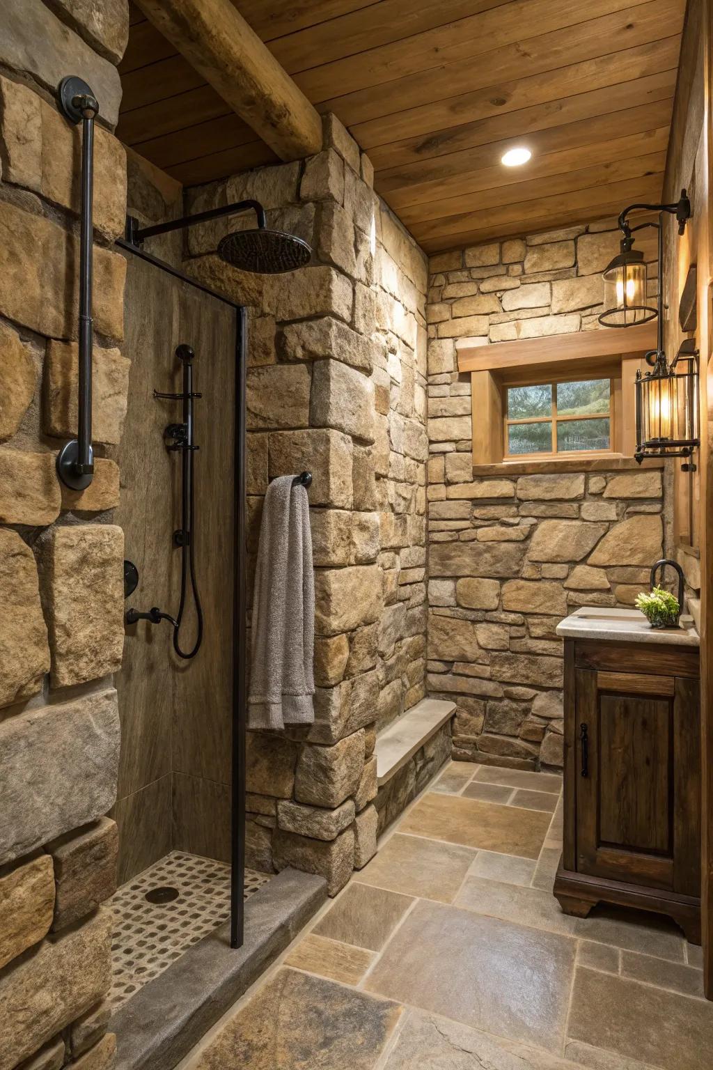 Dim metallic elements infuse a hint of refinement.