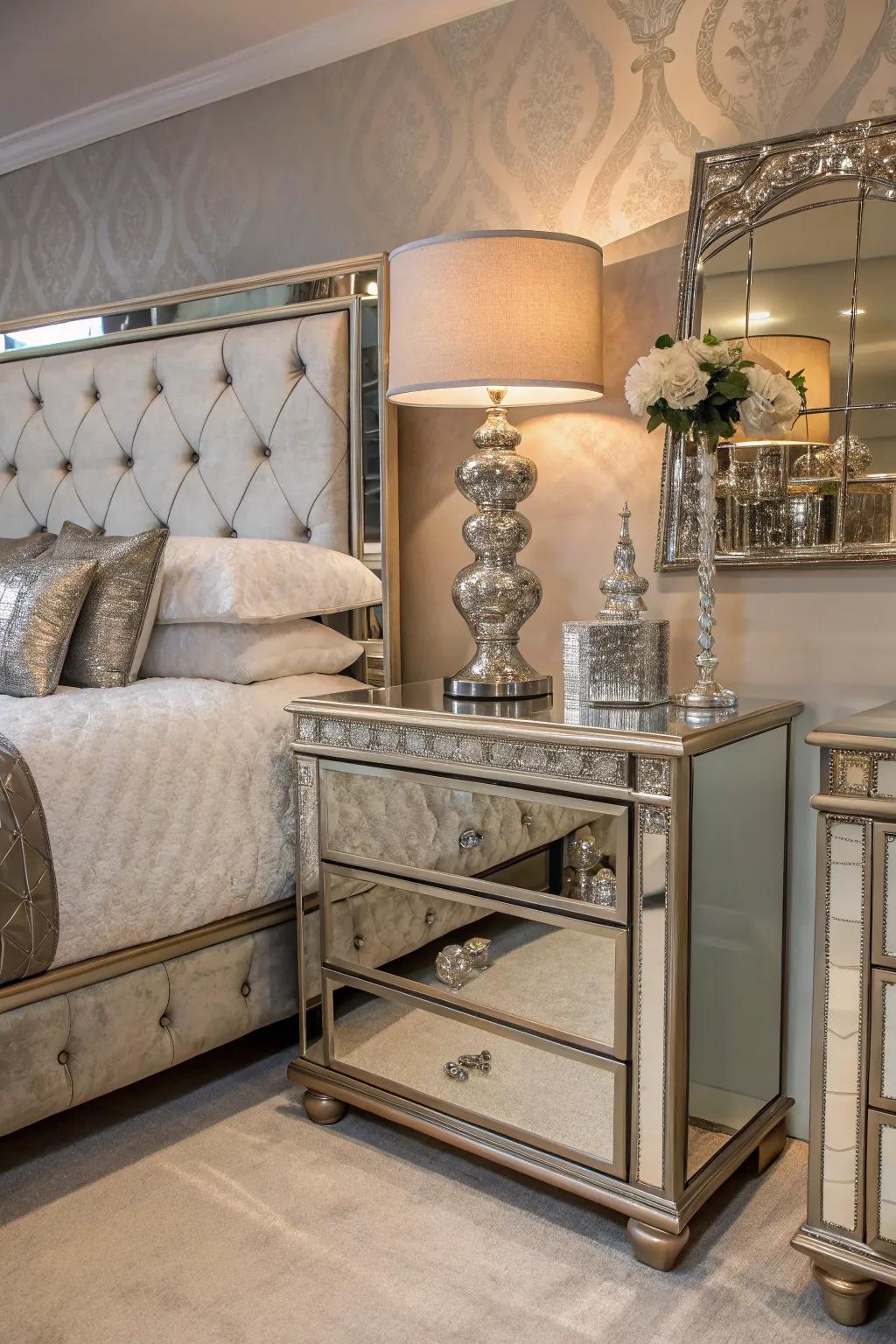 Elegant touches introducing luxury and charm.
