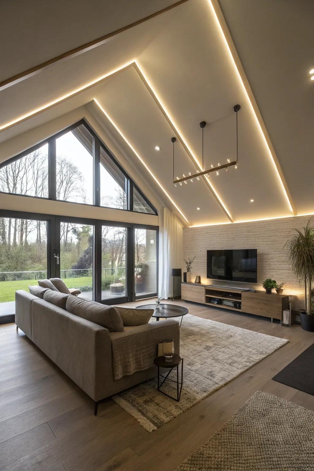 Light-emitting diode fixtures furnish an ecologically sound and aesthetically pleasing illumination resolution.