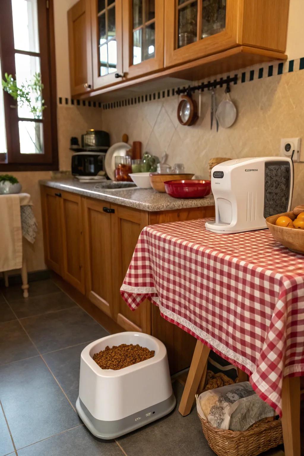 Ensure your pets are well-fed and happy with automated feeders that fit seamlessly into your home.