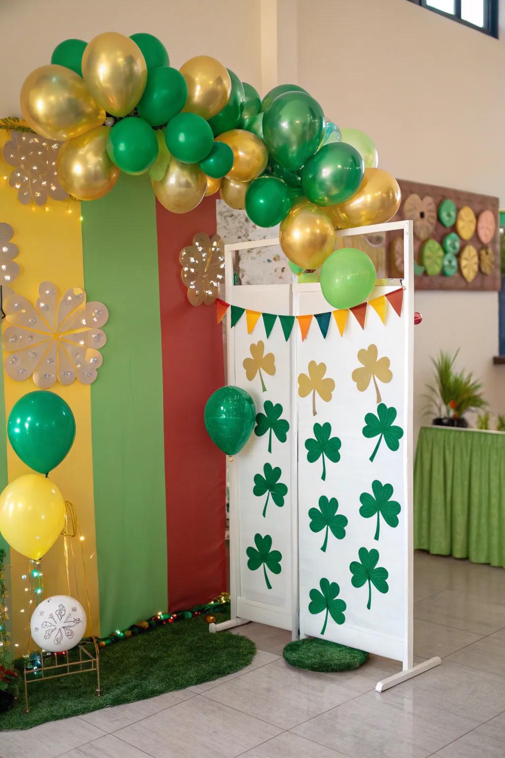 Capture memories through a charming handcrafted picture booth.