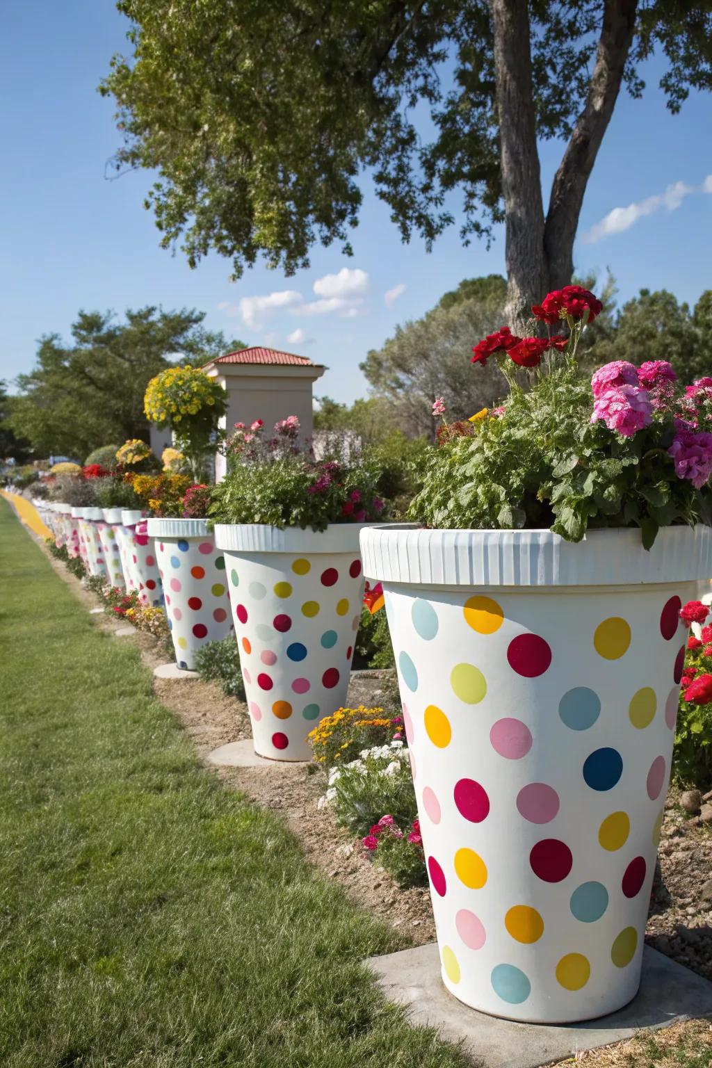 Inject fun into your garden with whimsical container designs.