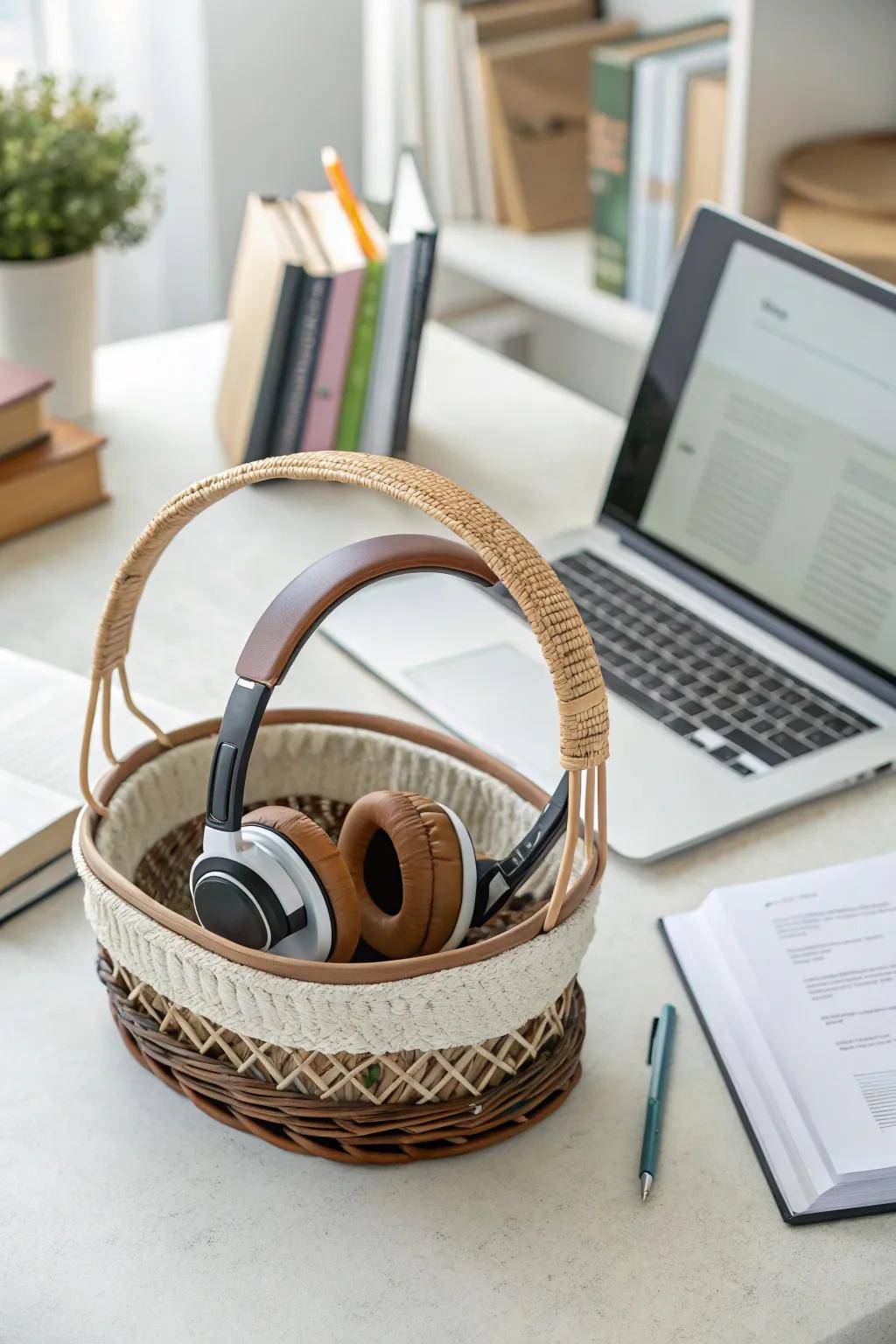 Immerse them in sound with quality headphones in the Easter basket.