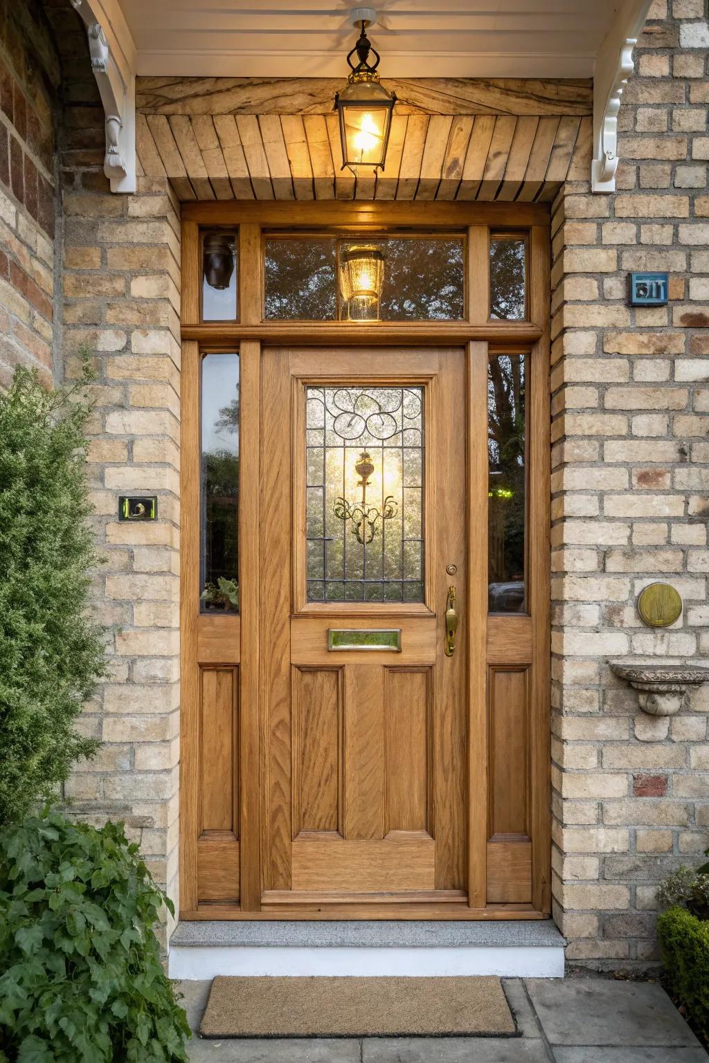 Raw timber coats offer warmth and timeless grace.