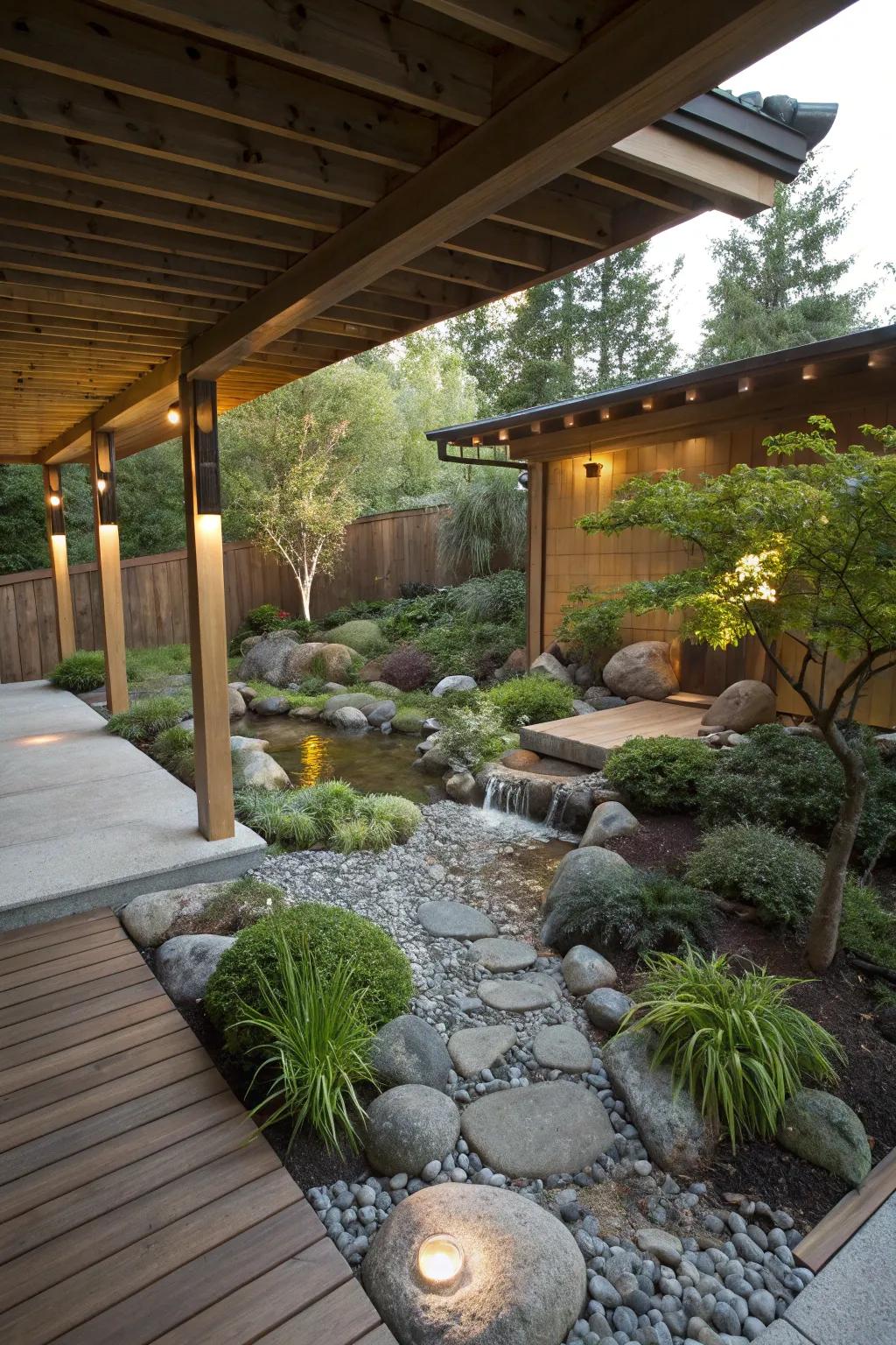 Find peace in a Zen retreat.