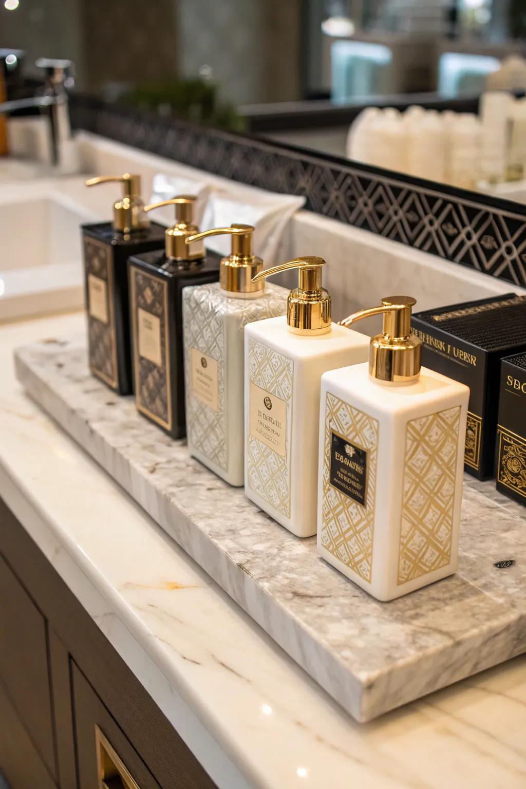 Luxurious hand treatments provide a pampering experience for wedding guests.