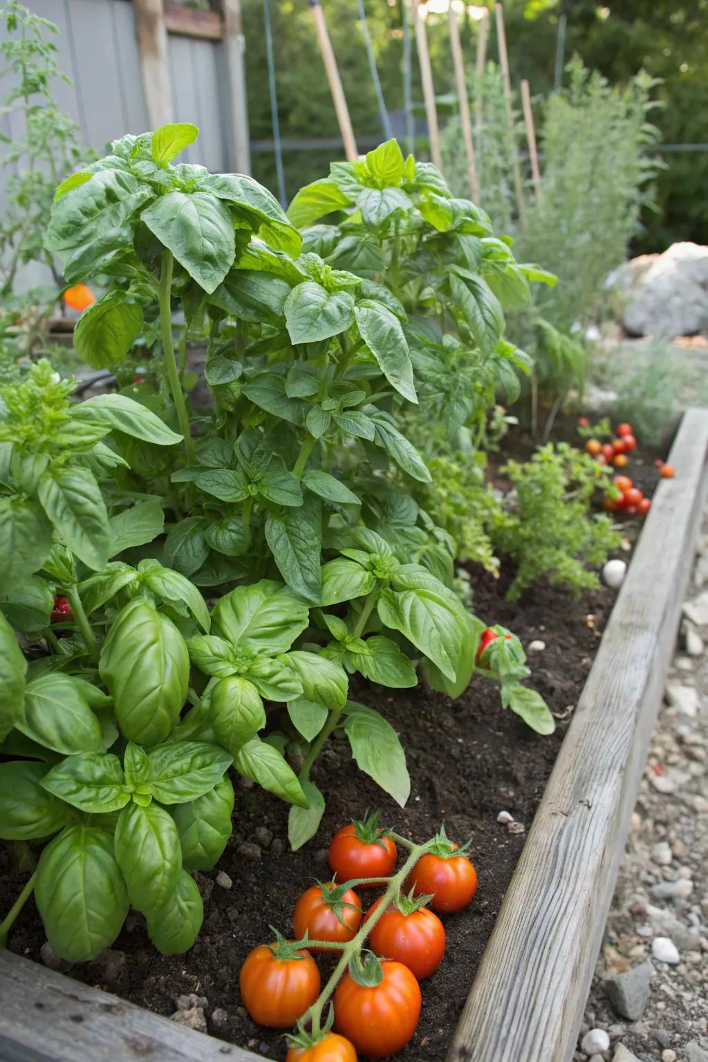 Planting for a pest-free garden.