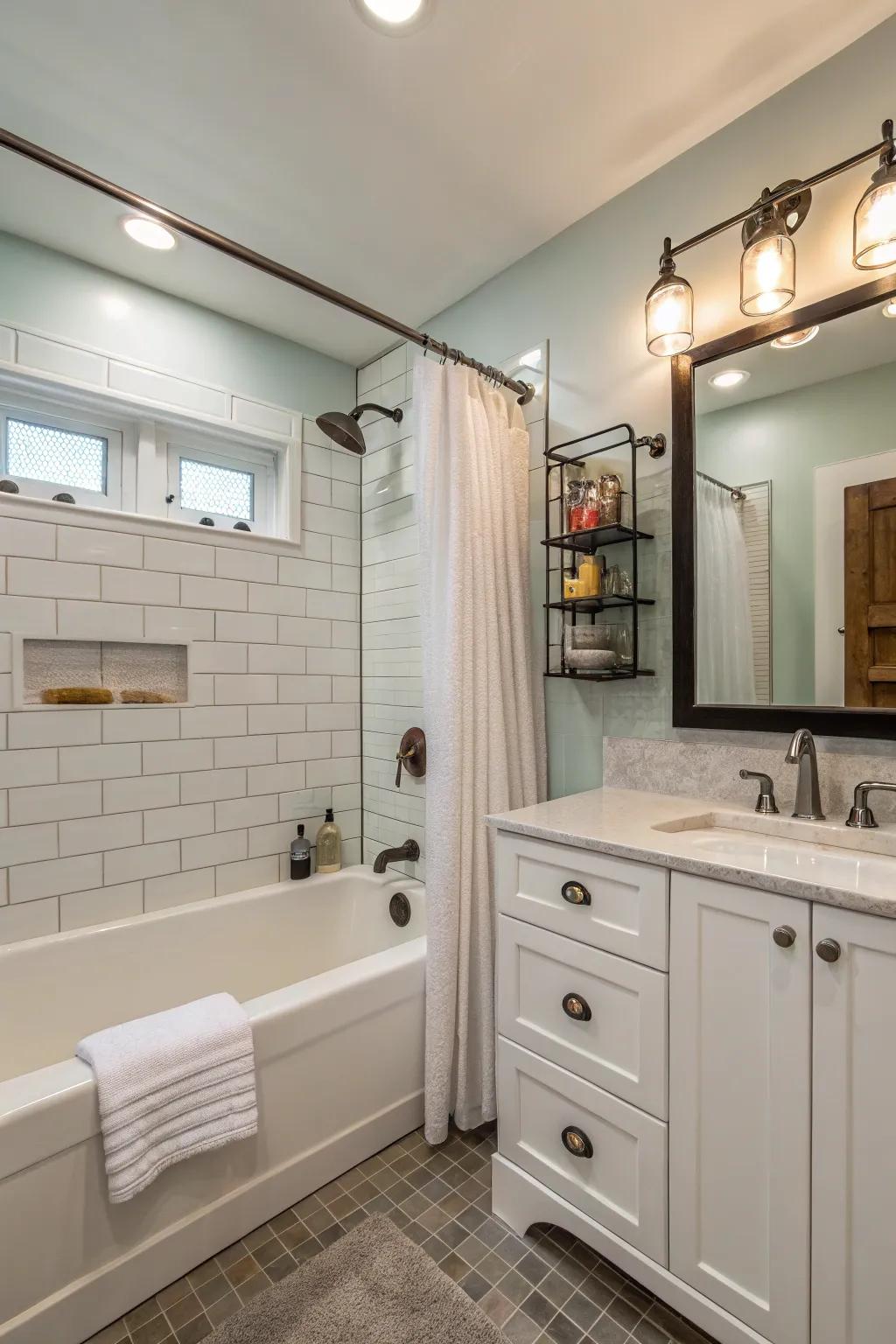 Multi-useful fixtures improve utility without risking area.
