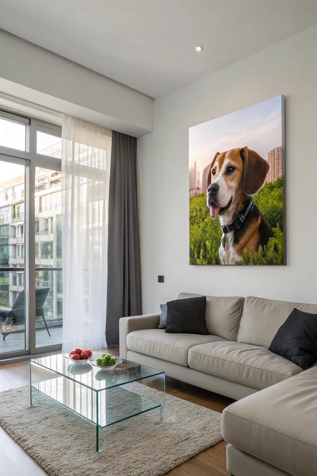 A tailored art piece immortalizing cherished memories.