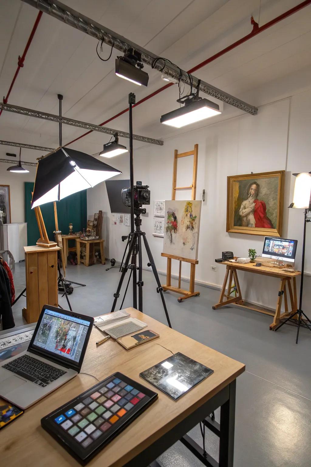 Tech-savvy spaces for modern creators.