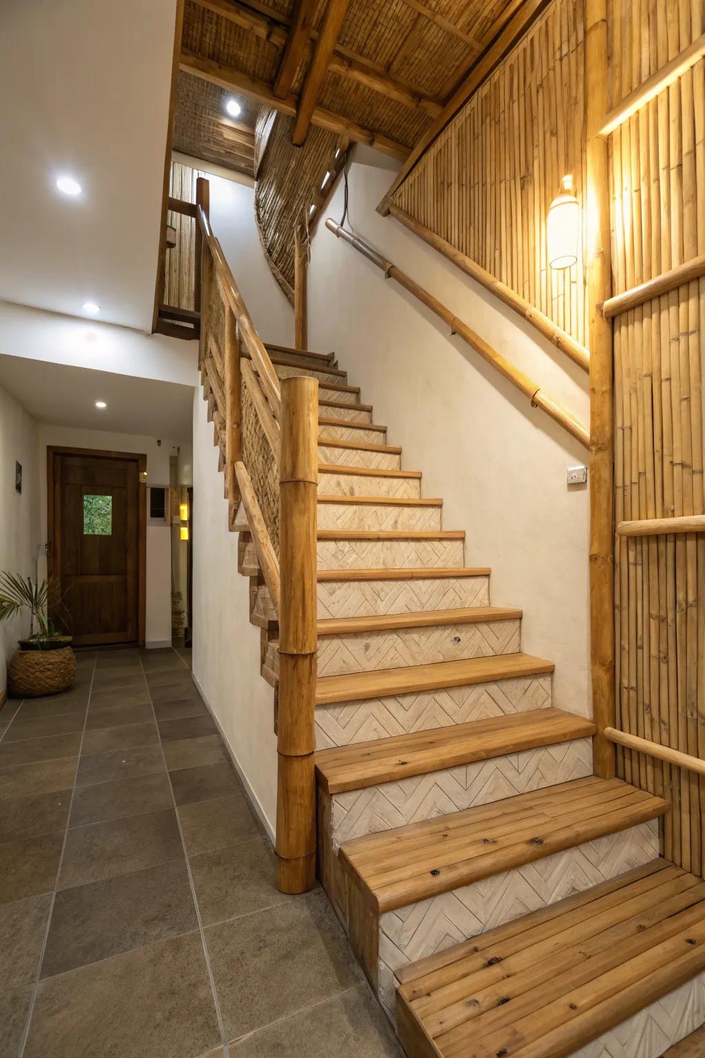 Renewable resources grant aesthetic appeal and environmental perks.