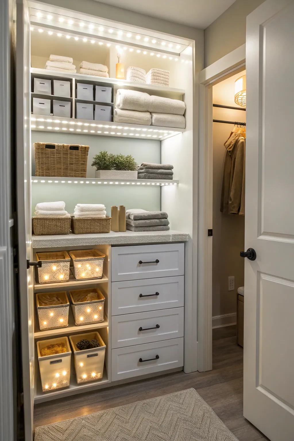 Brighten your area with simple-to-install LED lights.