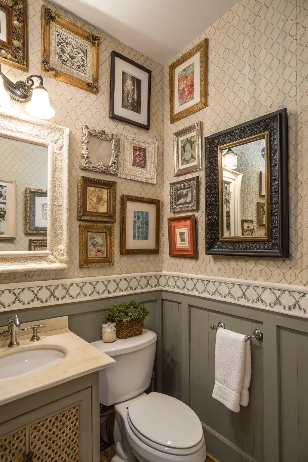 Creative trim mixes create a vibrant and playful atmosphere.