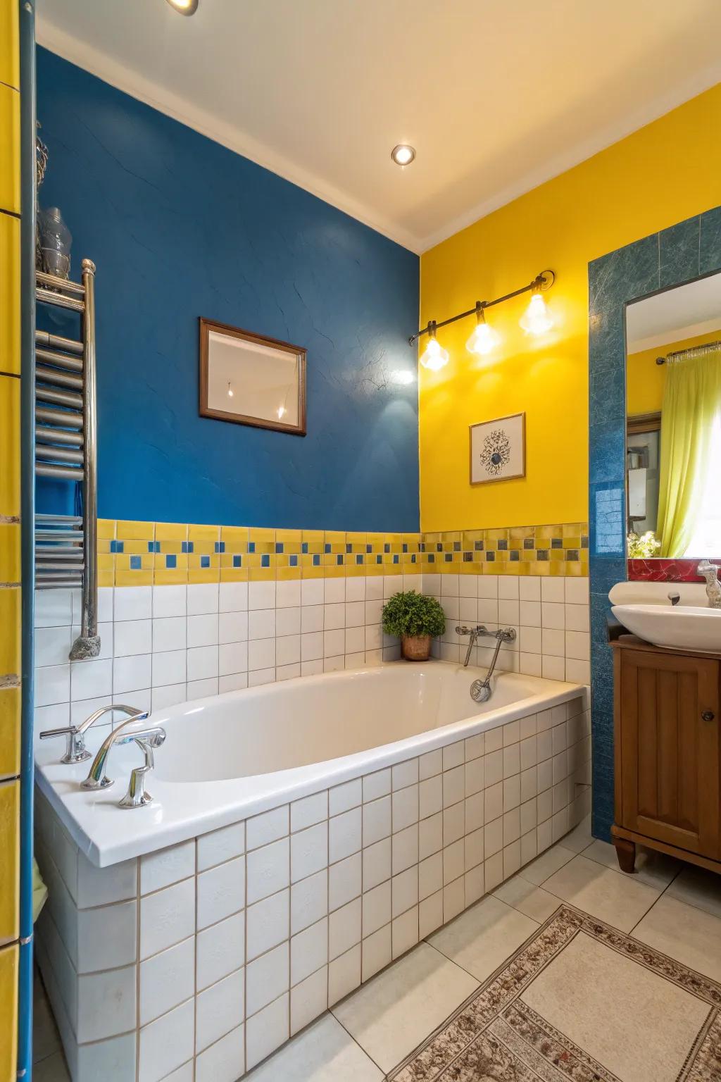 Strong colors bring energy and personality to your space.