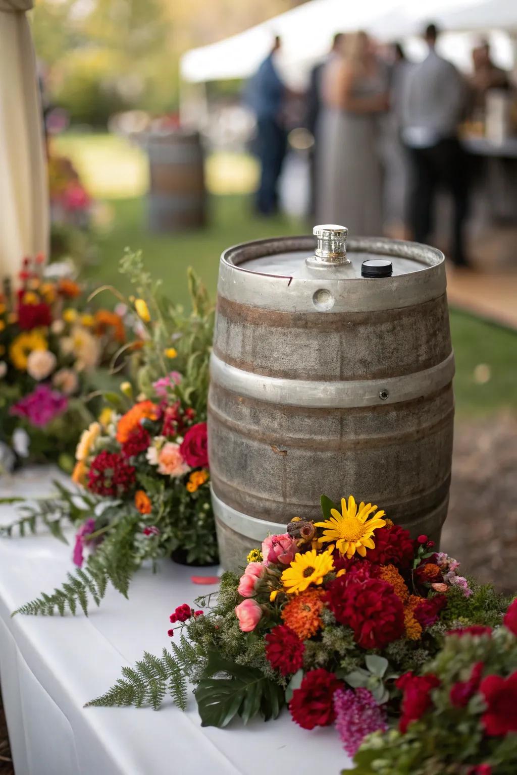 A daring centerpiece that captivates.