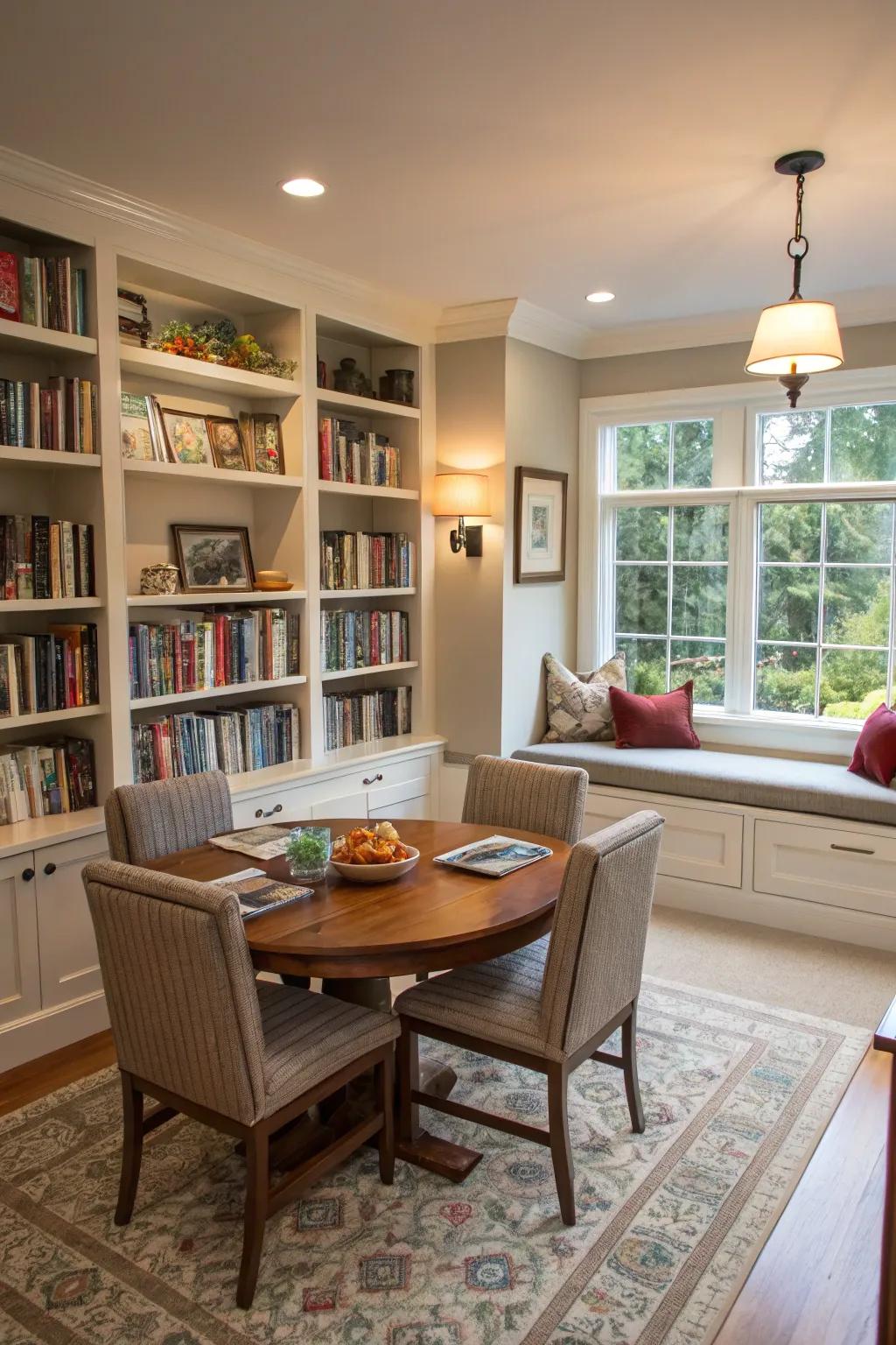 A space that’s flexible lets your living room do many jobs.