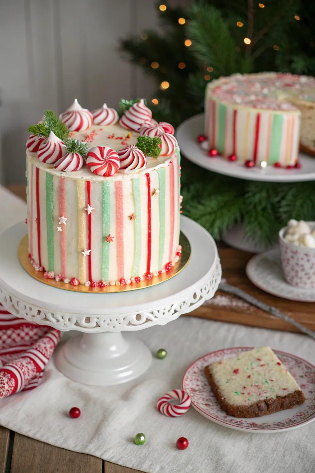 Render a sweet declaration with a peppermint sweet treat.