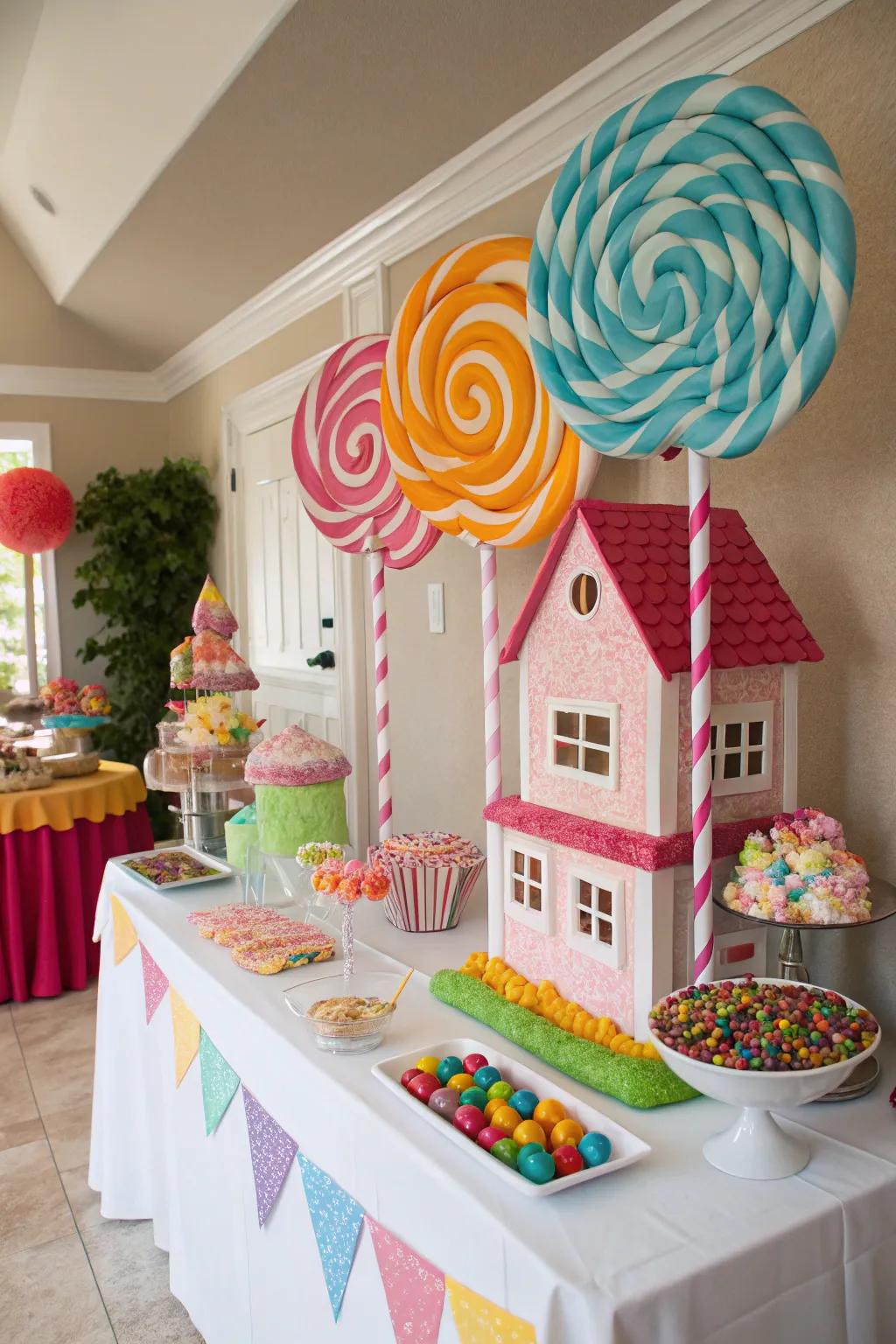 A Candyland fantasy come to life.
