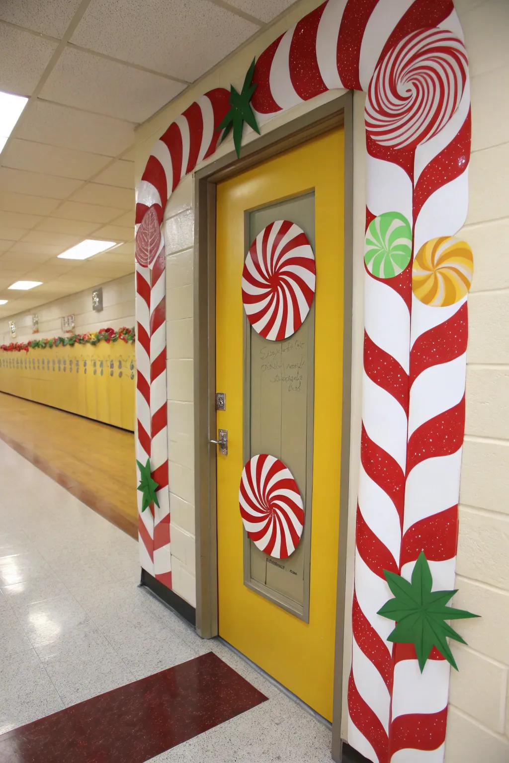 A sweet Saccharine Stick Lane theme for this jubilant portal.
