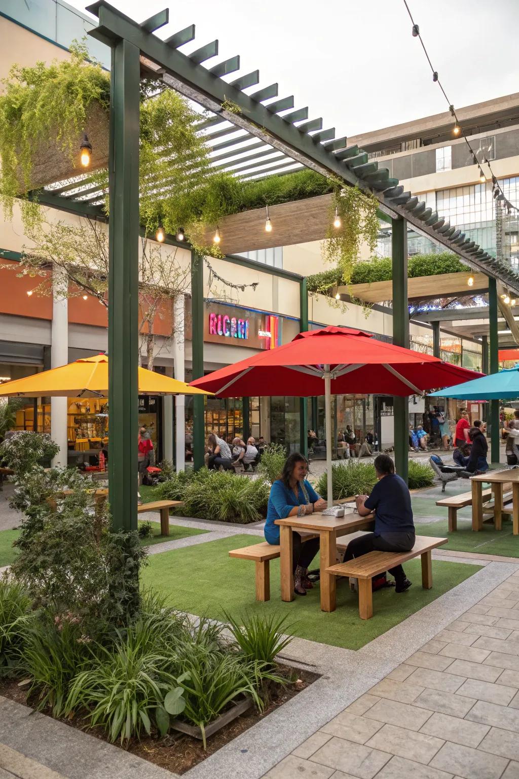 Interactive zones foster communication and creativity.