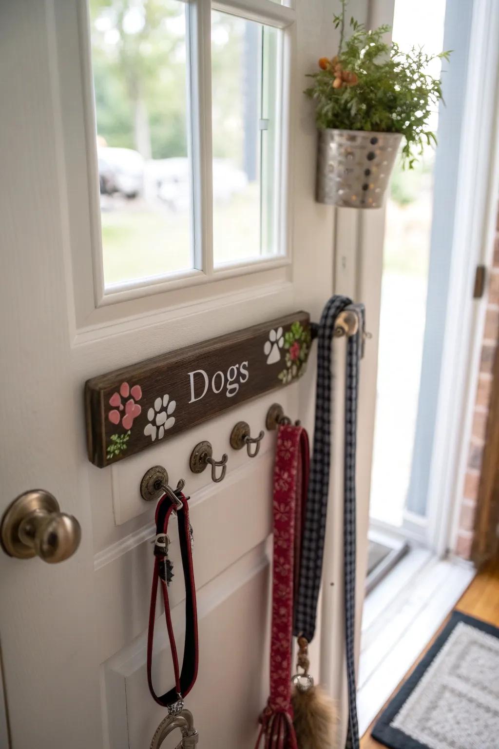Personalize your pet's stowage area.