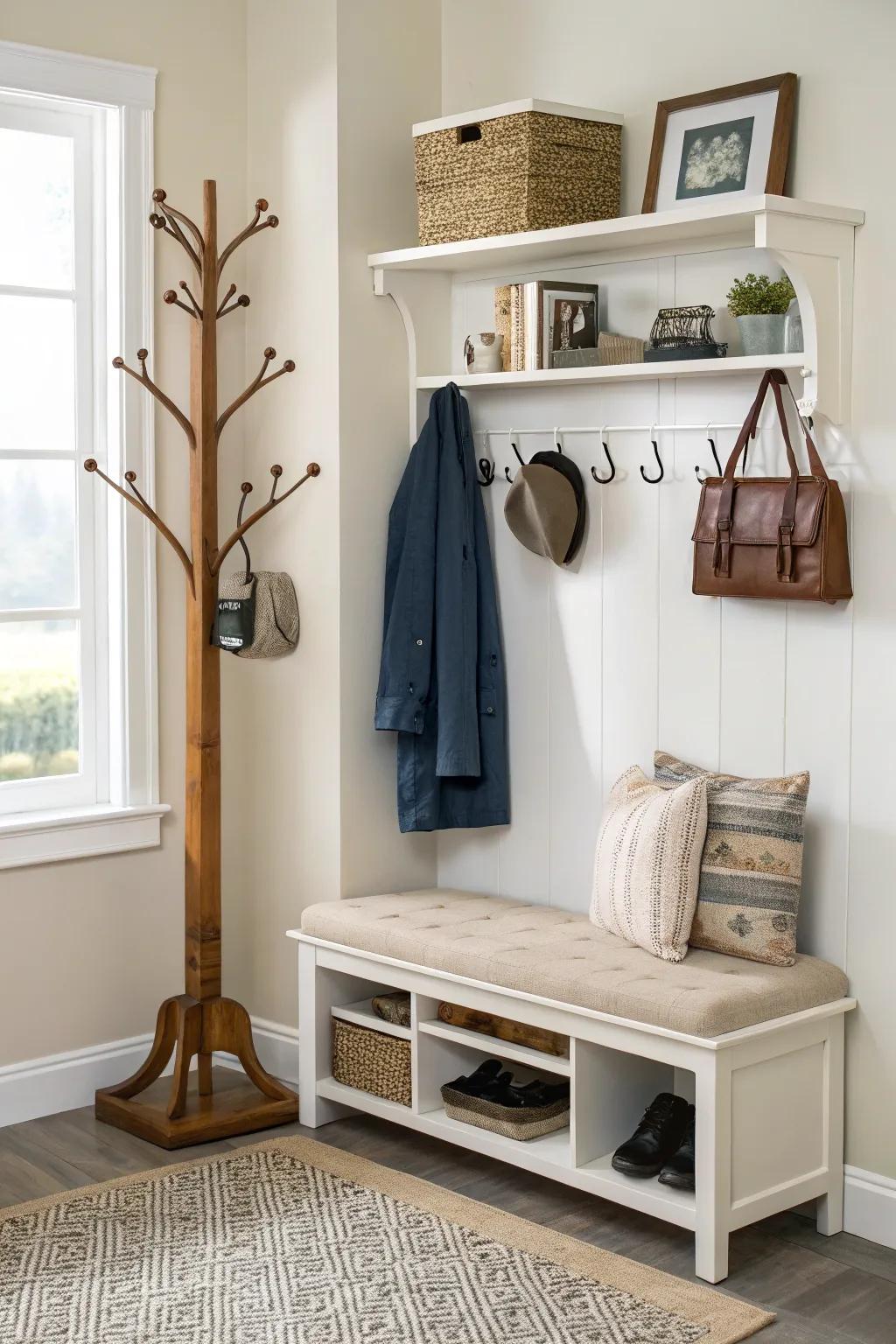 Turn a corner into a landing station that works well.