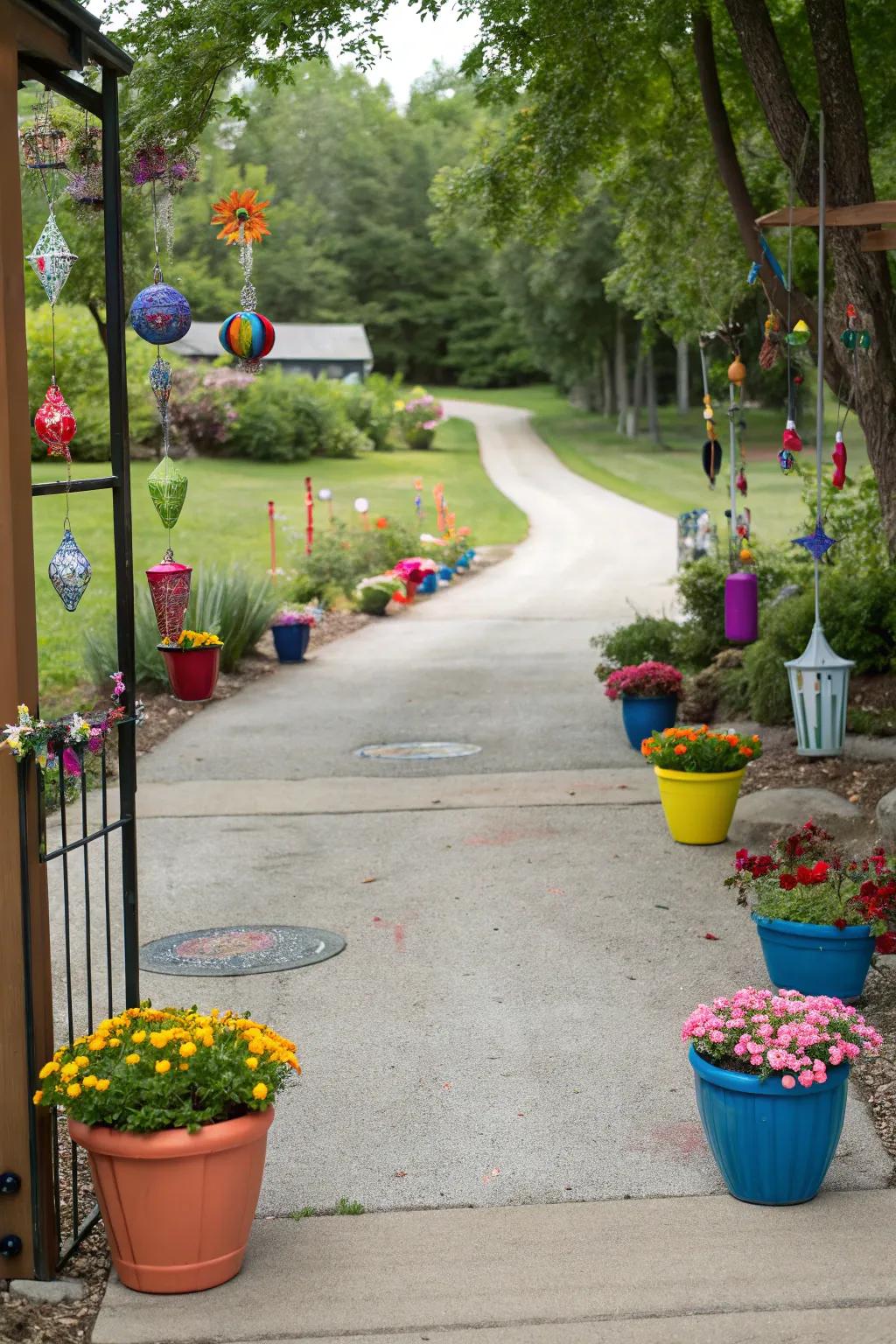 Bright touches add character and vibrancy.