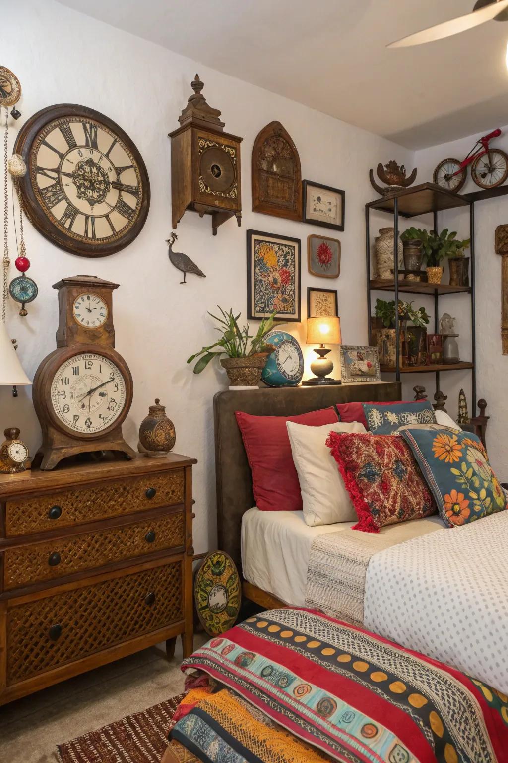 Unique decor personalize and intrigue.