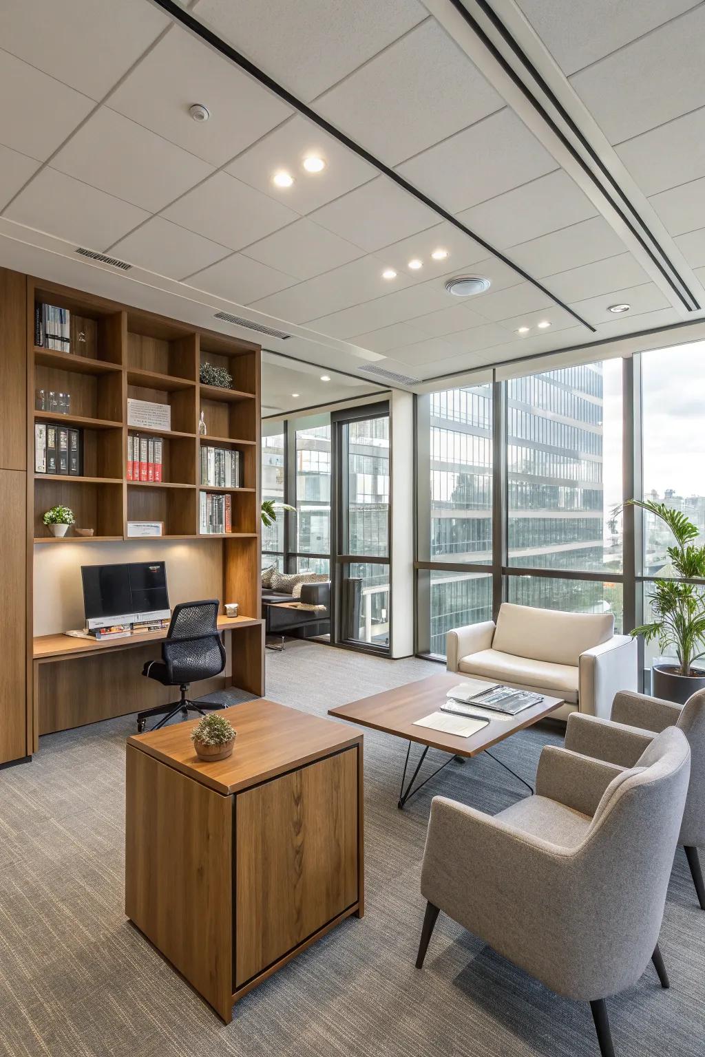 A workspace that can do many things for different ways of working.