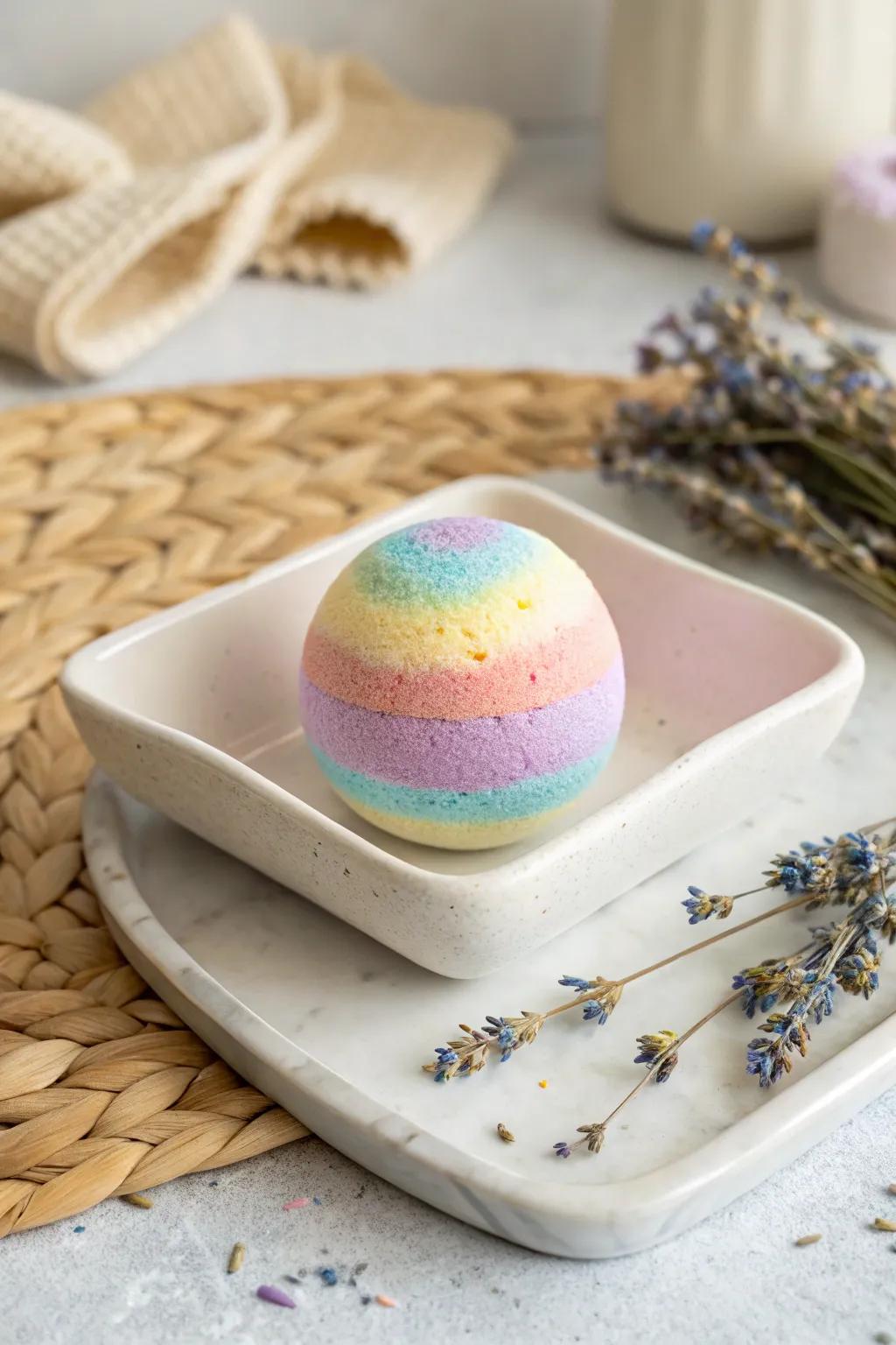 Add a touch of magic to bath time with these enchanting spectrum fairy bath spheres!