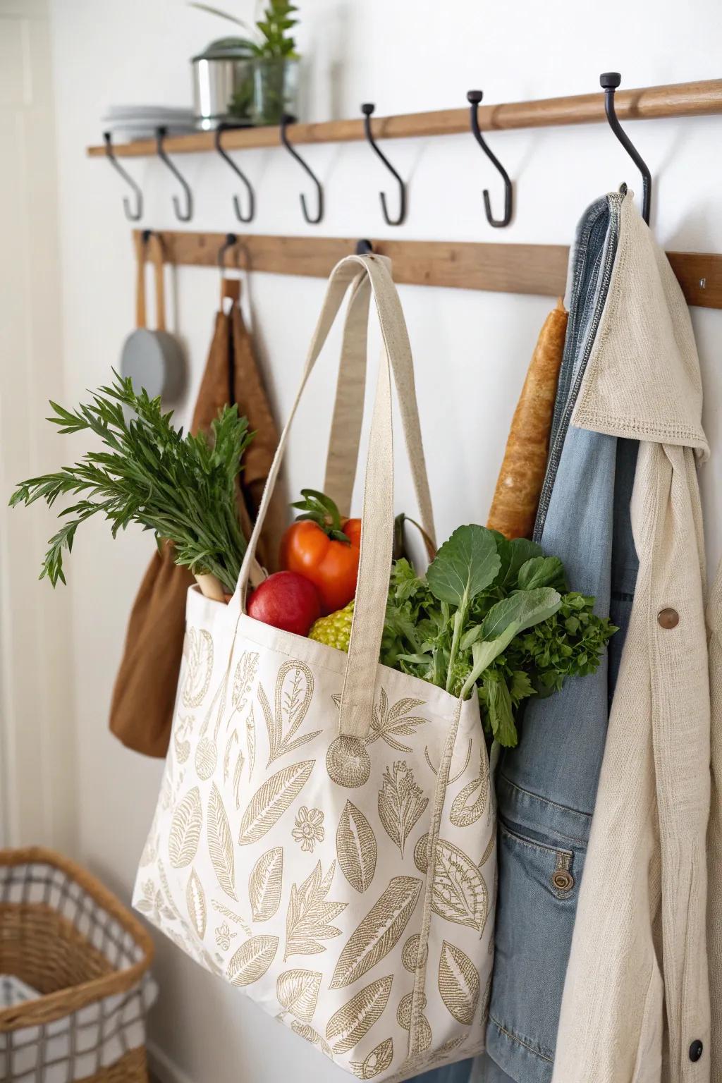 With this multipurpose tote bag, you can combine sustainability and style.