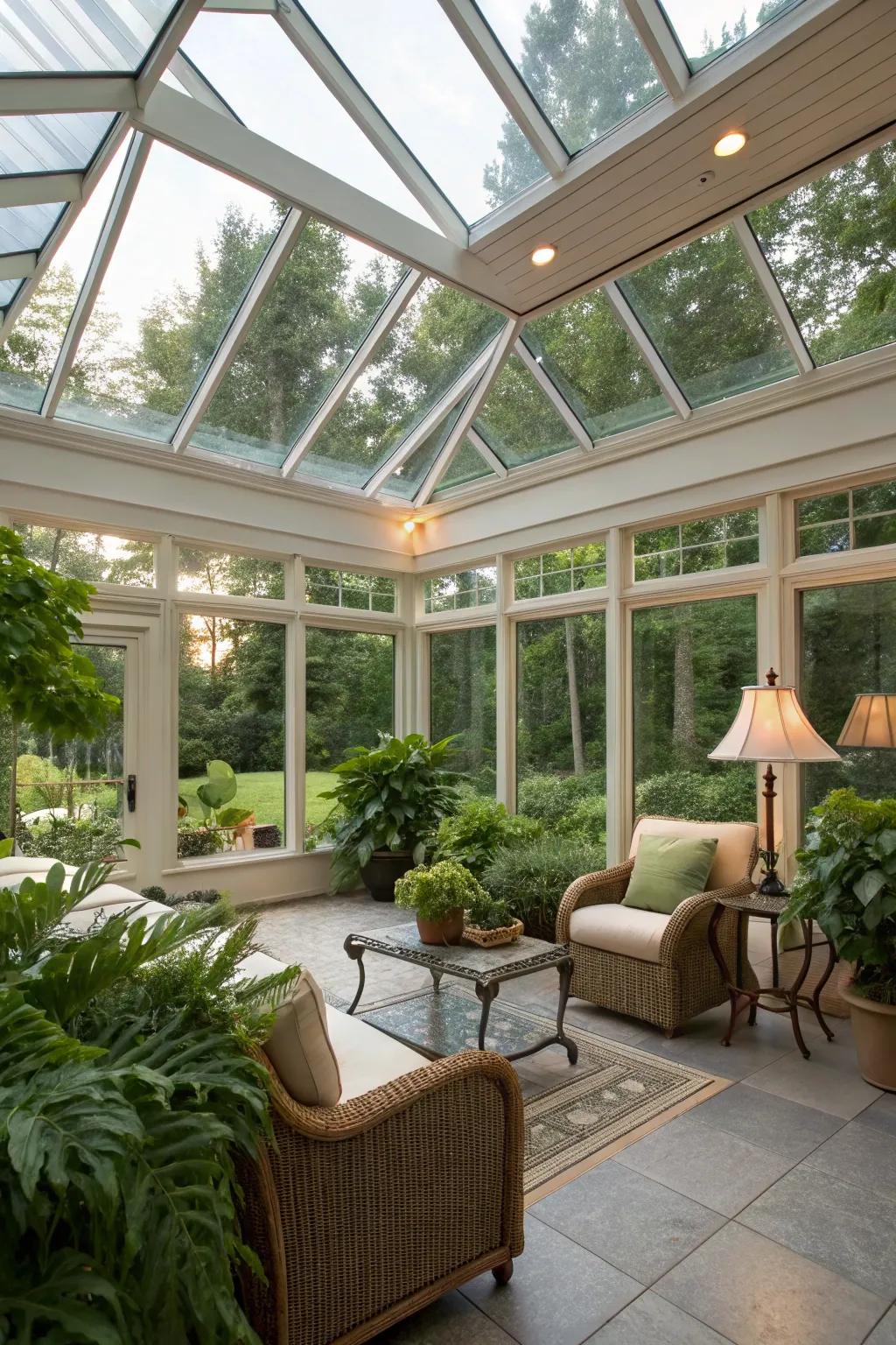 Skylights that brighten up your space.