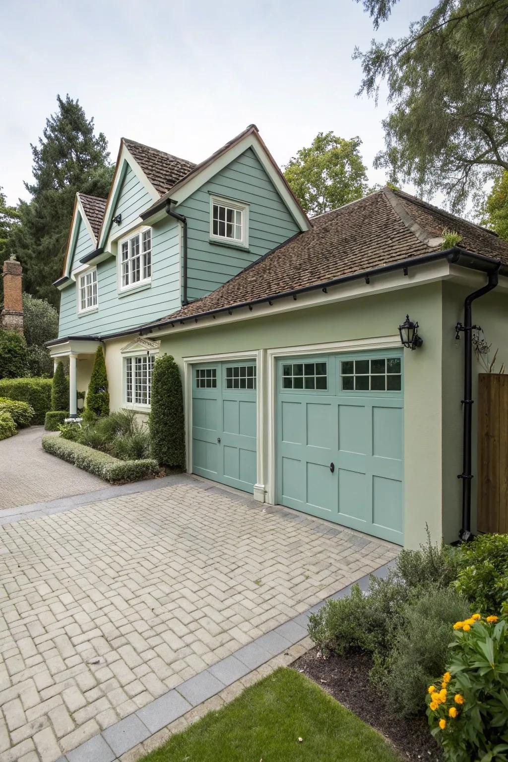 Colour matching unifies the complete aesthetic.